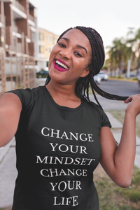 Thumbnail for Change Your Mindset/Change Your Life-Women's Relaxed T-Shirt