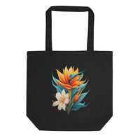 Thumbnail for Birds Of Paradise Floral Eco Tote Bag