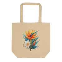 Thumbnail for Birds Of Paradise Floral Eco Tote Bag