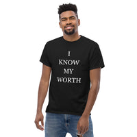 Thumbnail for I Know My Worth Unisex T-Shirt
