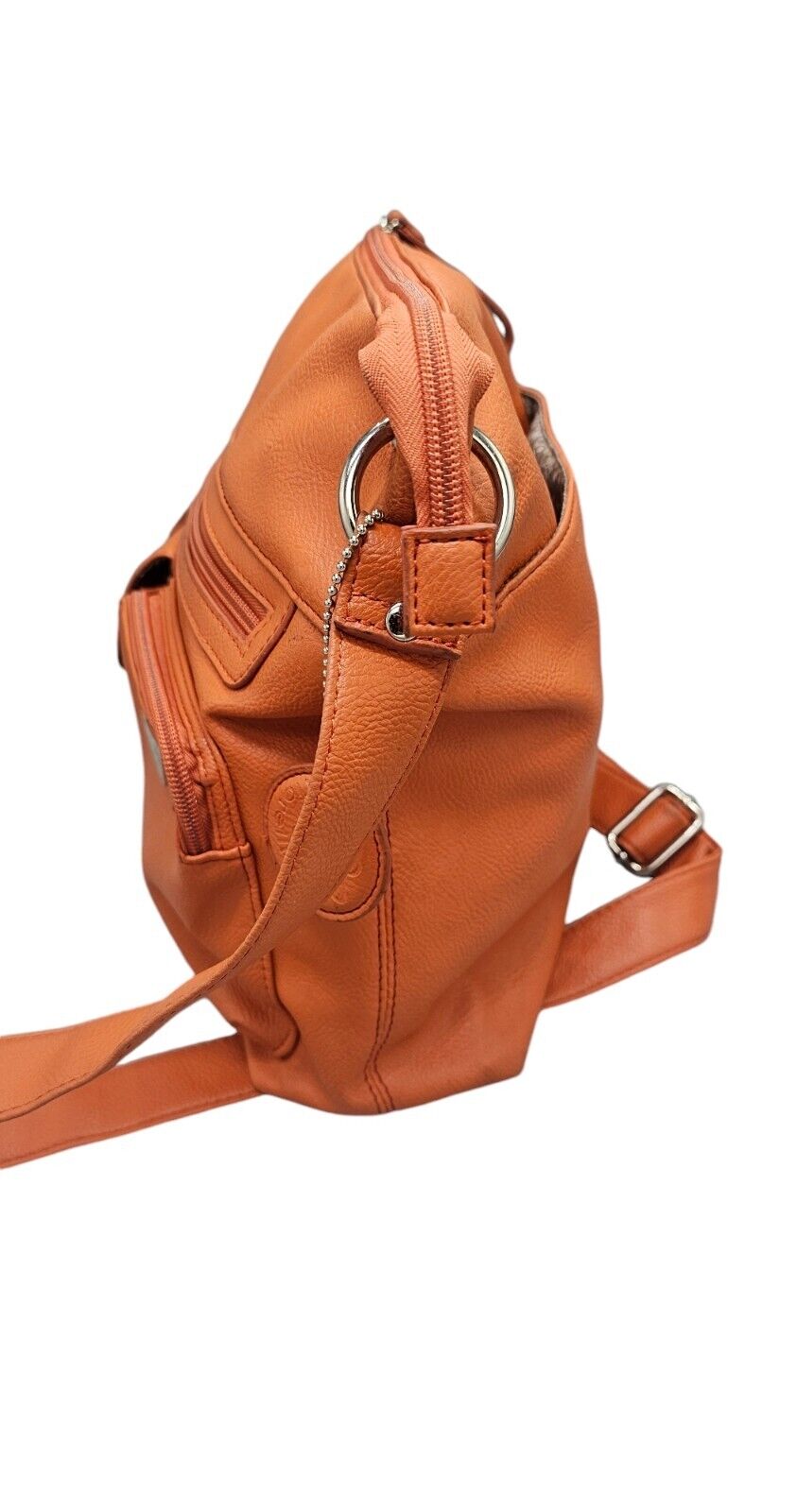 Fiorelli Crossbody Handbag Purse Burnt Sienna ( Orange) Zipped Closure -Medium