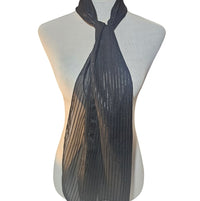 Thumbnail for Alfred Sung Elegant Black Striped Scarf 60