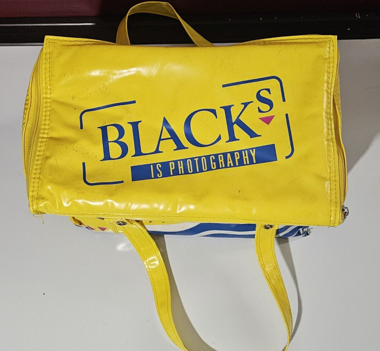 Vintage Blacks Photography Yellow Soft Sided Insulated Cooler Lunch Bag