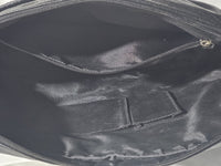 Thumbnail for Danier Leather Messenger Laptop Bag-Black Soft Pebbled Leather Briefcase 16 x 12