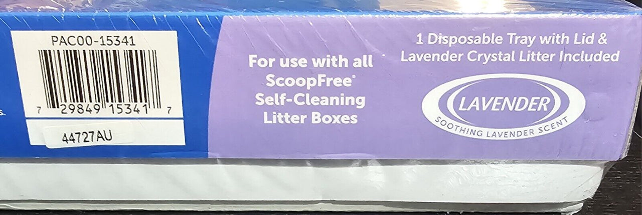 Petsafe ScoopFree Disposable Cat Litter Tray Refill Lavender Scented-NEW/SEALED