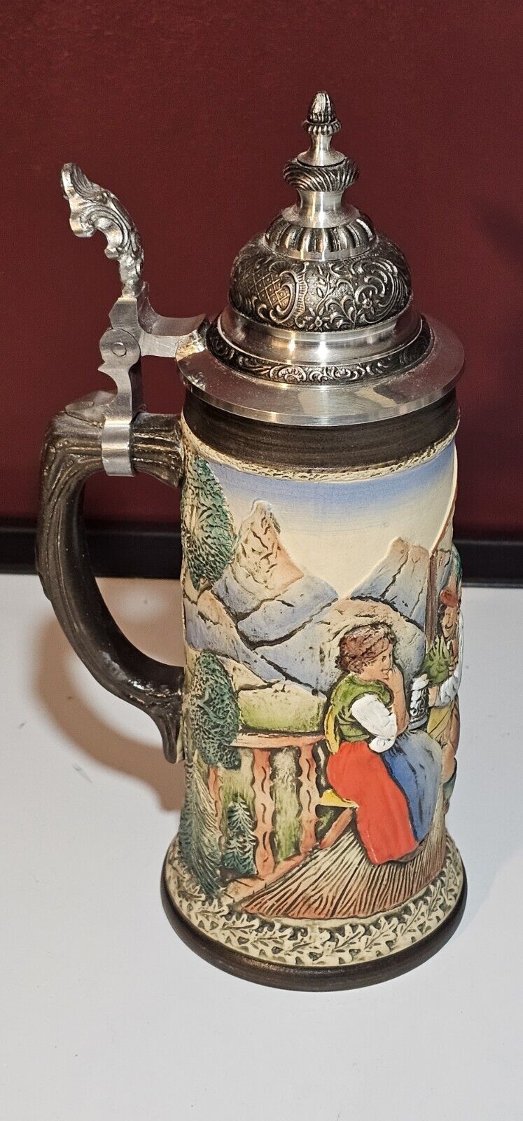 Vintage German Beer Stein Limited Edition Armin Bay 478/5000 Hand Painted