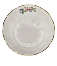 Thumbnail for Aynsley Pembroke Fine English Bone China Bowl-Birds & Floral Design - Gold Trim