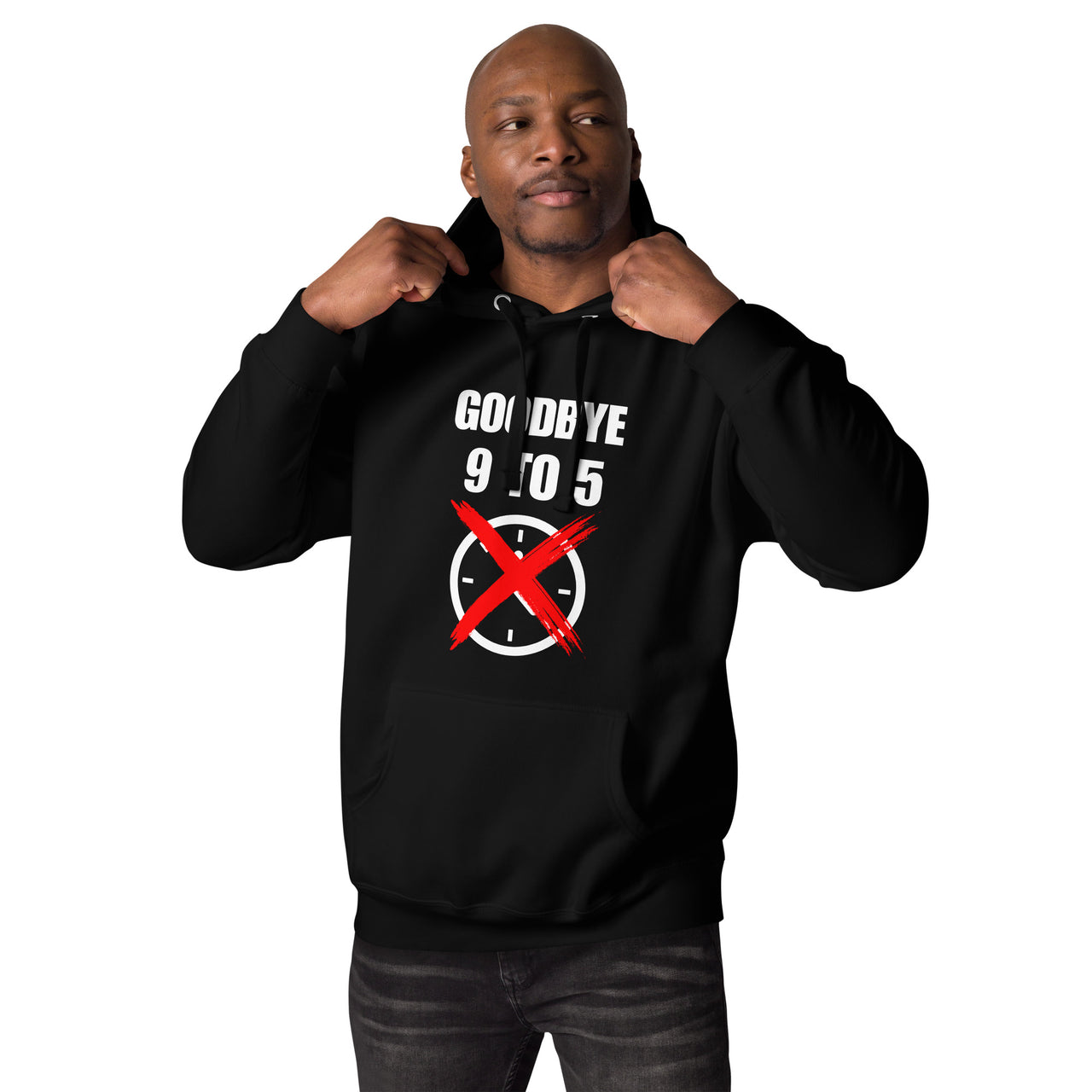 Goodbye 9-5 Entrepreneur-Solopreneur-Business Owner Unisex Hoodie