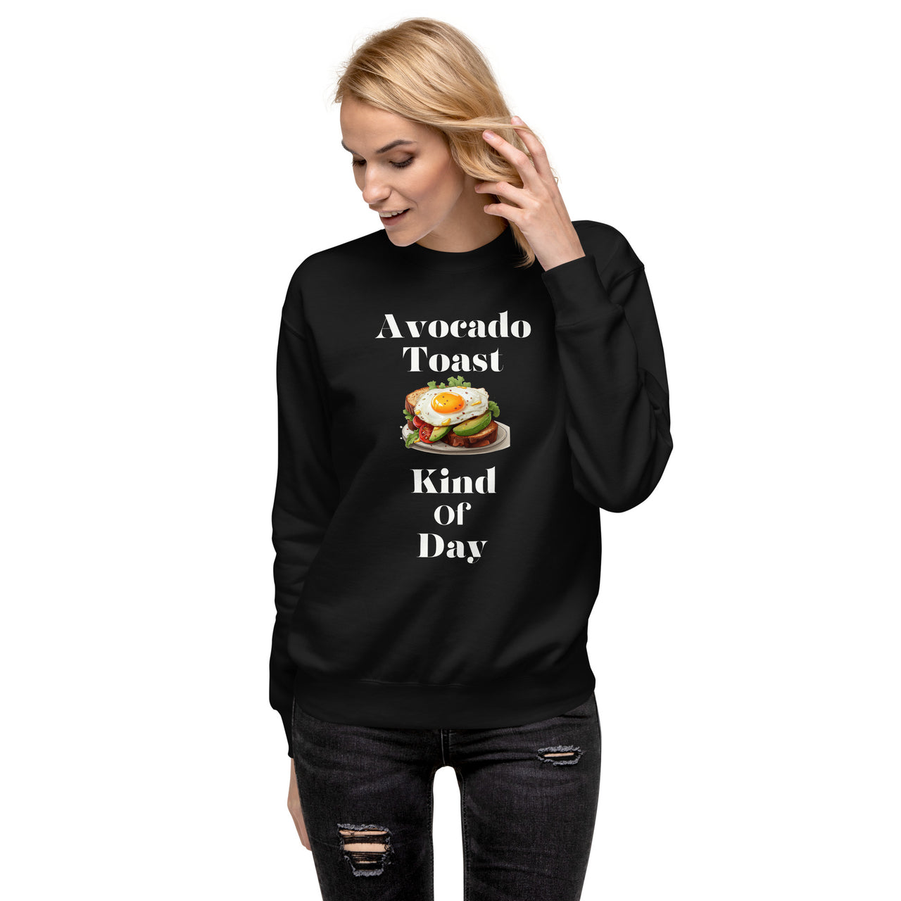 Avocado Toast Lover Addicts Unisex Sweatshirt