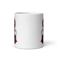Thumbnail for Sugar Skull Day Of The Dead Novelty Gothic Gift Coffee Cup Mug -White